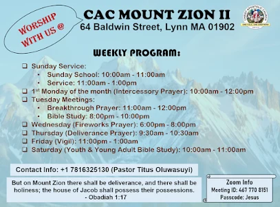 Christ Apostolic Church Mt Zion II