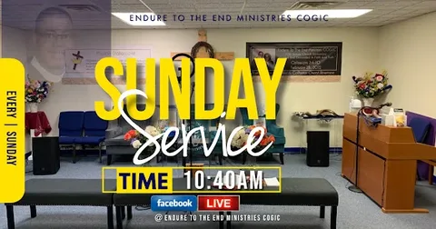 Endure To The End Ministries, COGIC, Inc