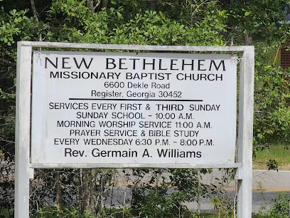 New Bethlehem Missionary Baptist